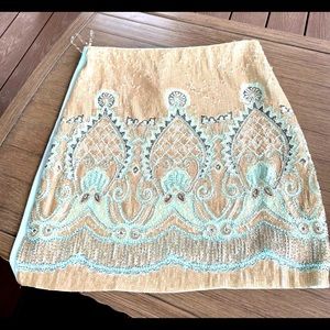 Originally from Francesca’s. He’s sequin skirt in size M